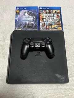 PS4本体 + GTA V + モンスターハンターアイスボーン
