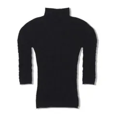 チャコット　ノーソーイングニット　ハイネック　七分袖