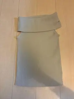 ESTNATION オフショルダー リブニット ノースリーブのサムネイル