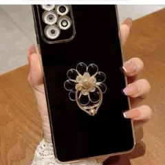❤️✳︎iPhone13Pro・携帯ケース✳︎❤︎✳︎花型リングホルダー付・新品