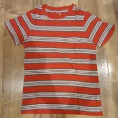 Gap 赤 ストライプ Tシャツ