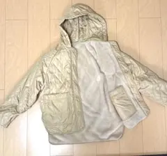 【美品】サマンサモスモス　キルティング　ジャケット フード　リバーシブル　コート