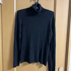 ZARA タートルネック 長袖 ニット ブラック