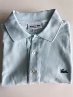 LACOSTE ライトブルー ポロシャツ Mサイズ