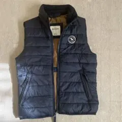 abercrombie Kids ダウンベスト XXS (7) ネイビー
