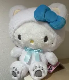 ホワイトベアドールBIGタイプ ハローキティ