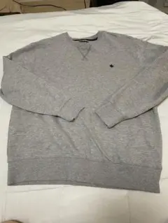 【POLO BCS】ポロ スウェット トレーナー XL グレー 刺繍ロゴ 古着のサムネイル