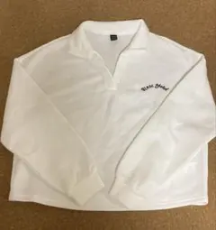 SHEIN ホワイト ポロシャツ Sサイズ