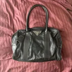 PRADA プラダ レザー ミニボストンバッグ　トートバッグ　ショルダーバッグ