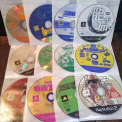 プレステ2のソフト12本セット【ディスクのみ被りなし】まとめ売り 【1616】