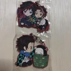 鬼滅の刃 ラバーキーホルダー2個