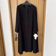新品タグ付きNUIT ブラックフォーマル ワンピース 11号 冠婚葬祭礼服 喪服