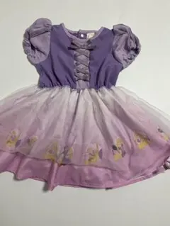 しまむら　ラプンツェル　80cm ワンピース　ドレス