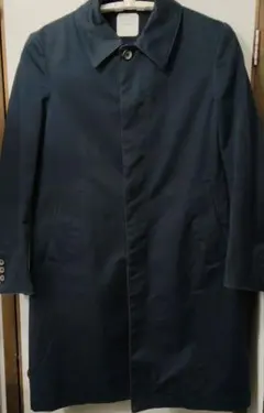 UNITED TOKYO ステンカラーコート ネイビー　ユナイテッド東京
