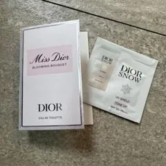 【Dior】Blooming Bouquet 、日焼け止め乳液サンプル