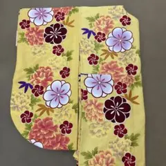 ２尺袖　ねじり梅　黄色のサムネイル