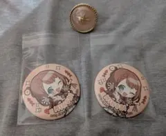 プロセカ　セカライ5th　花里みのり　缶バッチ　リングライト