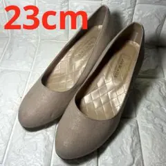 JELLY BEANS パンプス ベージュ ウェッジヒール レディース 23cm