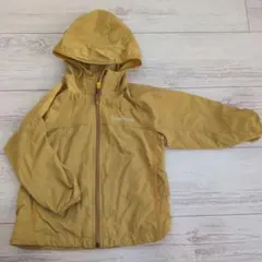 mont-bell イエロー ジャケット キッズ90cm