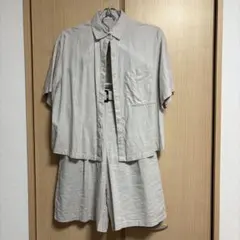 GU リネンセットアップ