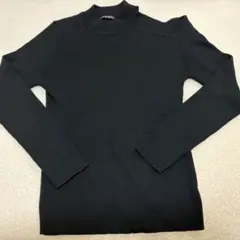 INGNI ブラックリブニットハイネック肩あきトップス タイムセール 最終値下げ