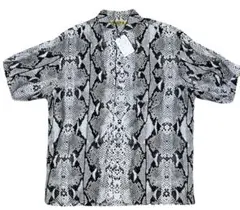 【美品レア品】Schottショット レーヨンシャツ パイソン柄 XLのサムネイル