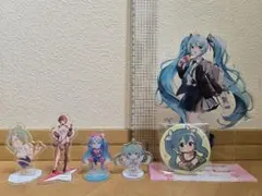 プロセカ 初音ミク ZOZOTOWN アクリルスタンド 缶バッチ - メルカリ