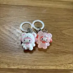 マイメロ めじるしアクセサリー ラテクマ スノー