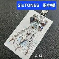 SixTONES 田中樹 ビーズキーホルダー オーダー ストラップ 推し活