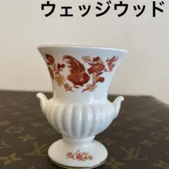 1970年代後半に購入ウェッジウッドゴールデンコックレル　ミニチュア花瓶　貴重柄のサムネイル