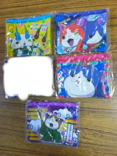 ●妖怪ウォッチ キャラポーチコレクション 小銭入れポーチ　4つ