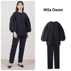 美品✨ミラオーウェン 2024年 バルーンスリーブ セットアップ