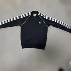 adidas ブラック 3本ライン ジャージ
