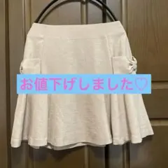 美品☆Couture broochクチュールブローチのリボンフレアスカート♪