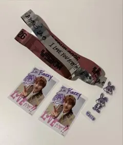 Aぇ! group Runway ミニフォトセット シール 小島健 銀テープ