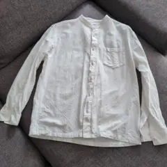 MUJI ホワイト 長袖シャツ Mサイズ