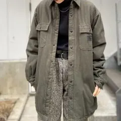 Carhartt カーハート ワークシャツ 中綿シャツ コットンシャツ 古着