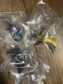 一番くじ　ゴジラ　大怪獣列伝G モンスターヘッドマグネット　3種