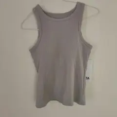 AZUL BY MOUSSY グレー カップ付きタンクトップ S-Mのサムネイル