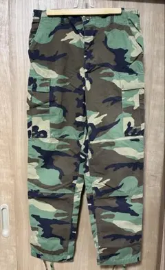 米軍実物 ウッドランドカモ BDU コンバットパンツサイズ:M-L