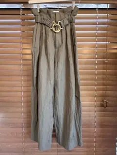 ZARA ワイドパンツ