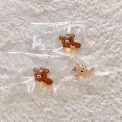 めじるしアクセサリー　まとめ売り　【リラックマクリアマスコットチャーム】