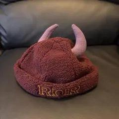 ディズニ モンスターズインク ロアオメガロア ファンキャップ ボア 帽子