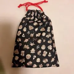 ハンドメイド巾着袋