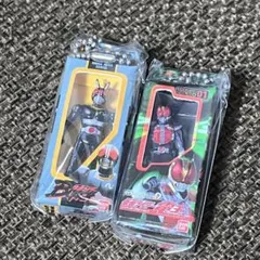 仮面ライダー ソフビパッケージチャーム　仮面ライダーブラック　仮面ライダー電王