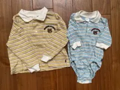 futafuta トレーナー100 ロンパース70 セット