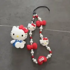 【新品未使用】 ハローキティー シリコンストラップ 2点