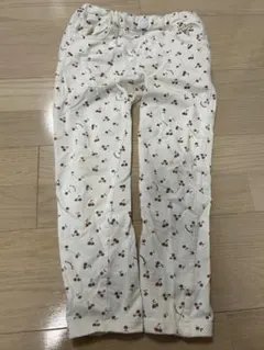 しまむら　さくらんぼ柄 ロングパンツ　120