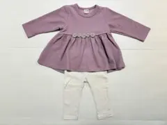 petit main チュニック レギンスセット 80cm