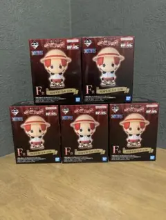 一番くじ ワンピース F賞 SOFVICS シャンクス 3個セット - メルカリ